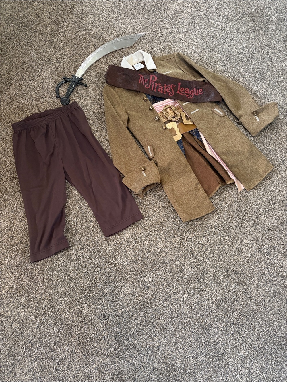 Kids Jack Sparrow Pirates of the Caribbean Disney Cruise Line Exclusive Costume